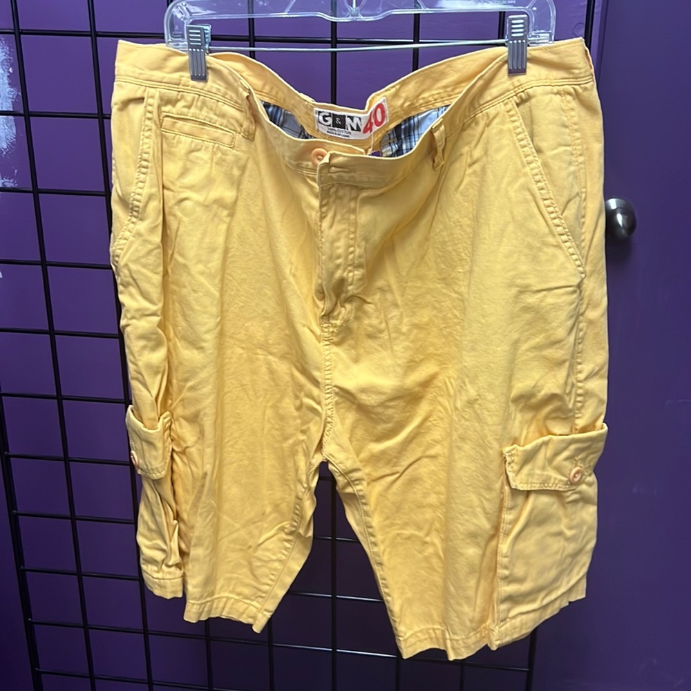 💜G&M Yellow Shorts 40